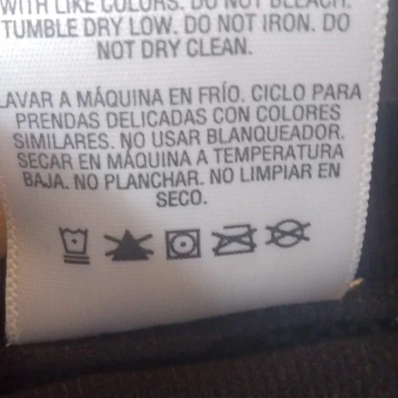 Bongo Black Mesh/Print Top - Picture 9 of 9